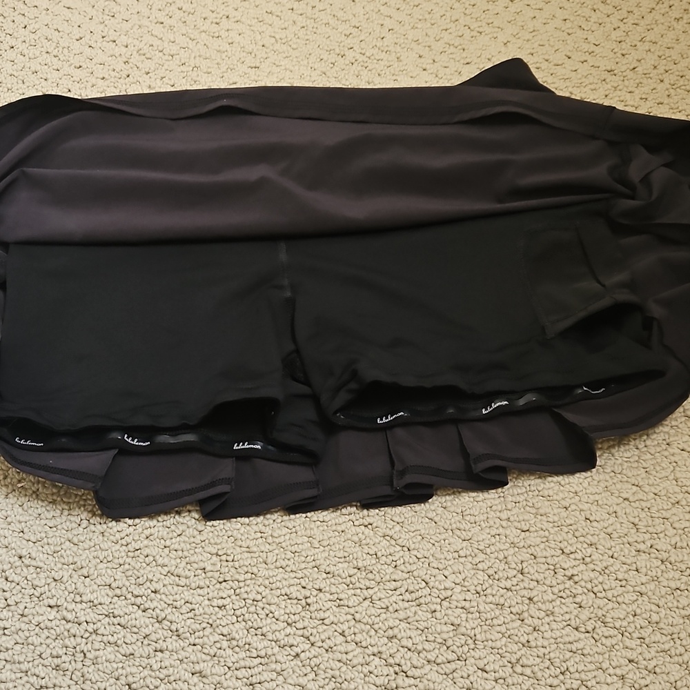 Lululemon Black Pace Rival Skort - Picture 8 of 8